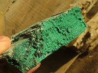 Natural Micro Botryoidal Crystalline Malachite Specimens  x 4 From Congo - Toprock Gemstones and Minerals 