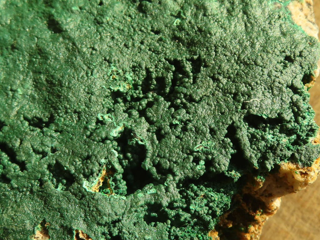 Natural Micro Botryoidal Crystalline Malachite Specimens  x 4 From Congo - Toprock Gemstones and Minerals 