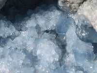 Natural Blue Celestite Geode Specimen  x 1 From Sakoany, Madagascar - Toprock Gemstones and Minerals 