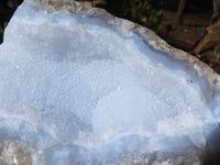 Natural Blue Lace Agate Geode Specimens  x 12 From Nsanje, Malawi - Toprock Gemstones and Minerals 