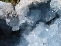 Natural Blue Celestite Geode Specimen  x 1 From Sakoany, Madagascar - Toprock Gemstones and Minerals 