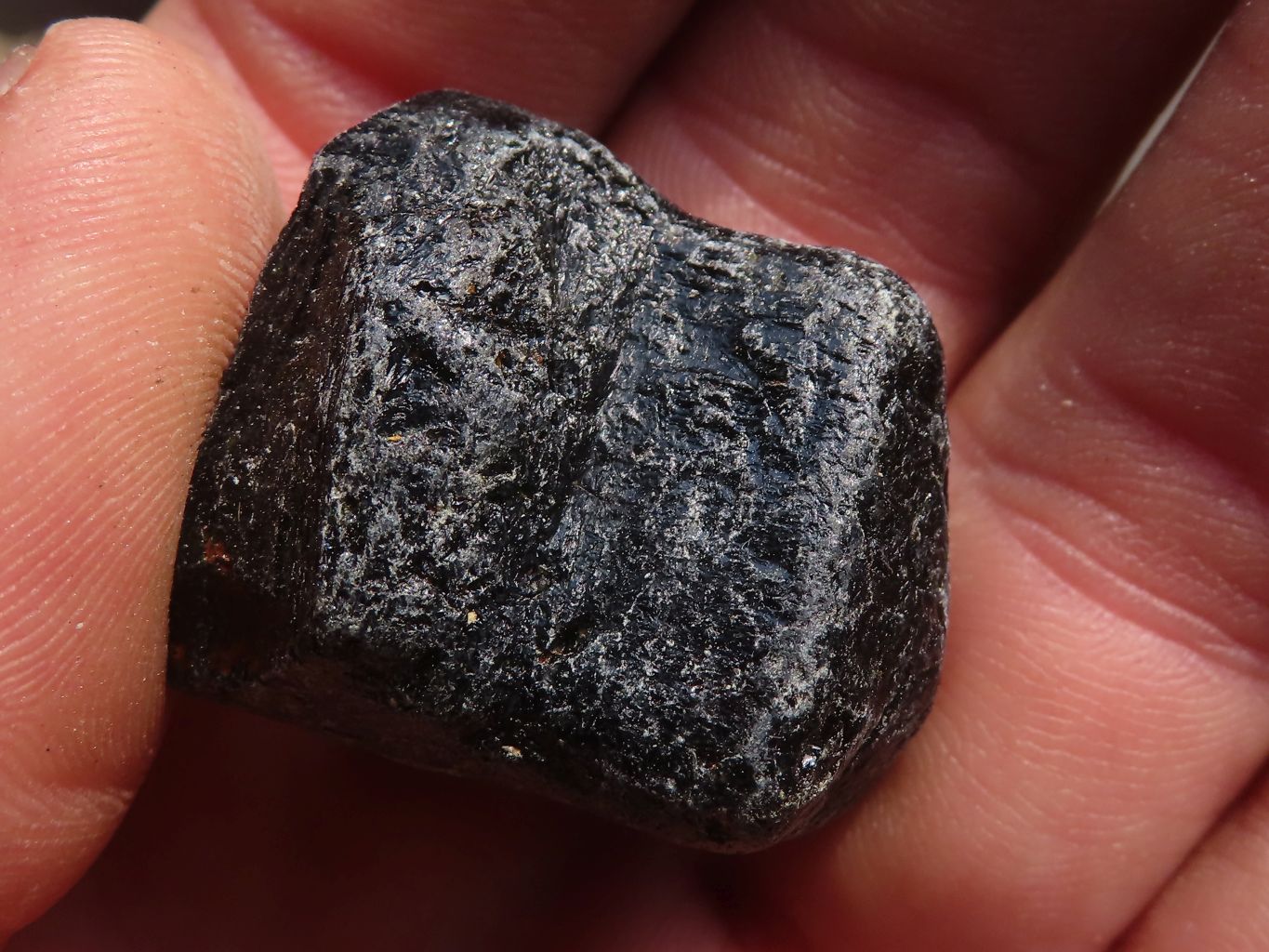 Natural Rough Alluvial Schorl Black Tourmaline Crystals x 2 Kg Lot From Zimbabwe - Toprock Gemstones and Minerals 