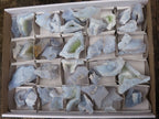 Natural Etched Blue Chalcedony Specimens  x 39 From Malawi - TopRock