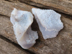Natural Etched Blue Chalcedony Specimens  x 39 From Malawi - TopRock