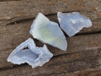 Natural Etched Blue Chalcedony Specimens  x 39 From Malawi - TopRock