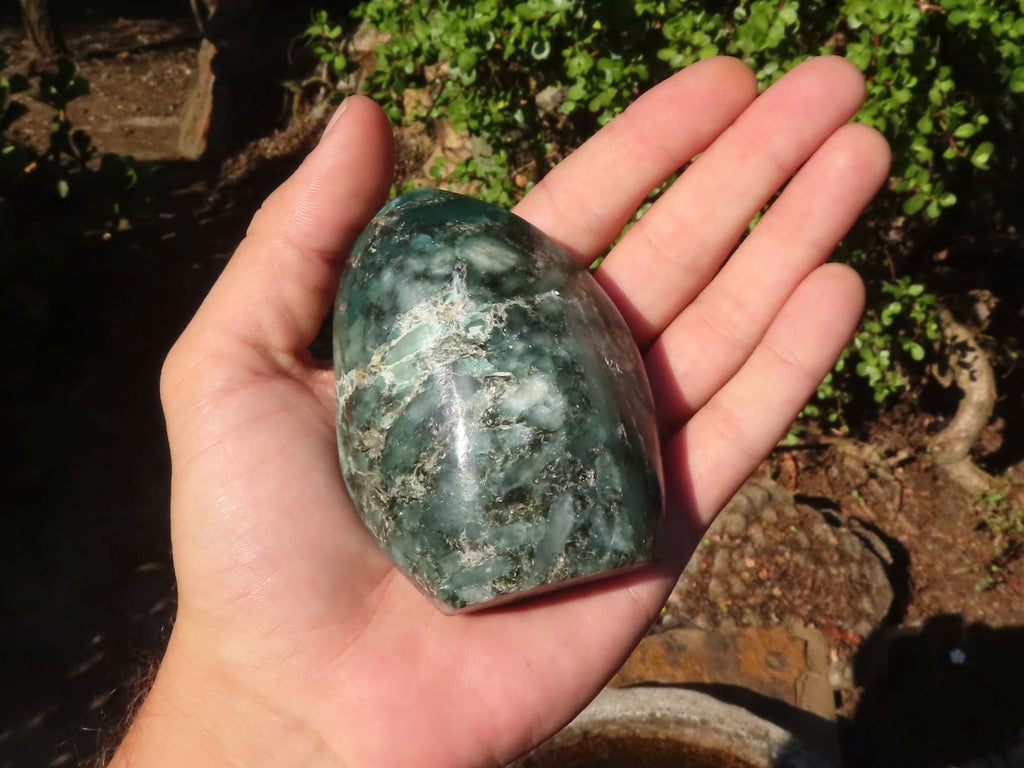Polished Rare Emerald In Matrix Standing Free Forms  x 3 From Sandawana, Zimbabwe - Toprock Gemstones and Minerals 