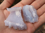Natural Etched Blue Chalcedony Specimens  x 39 From Malawi - TopRock