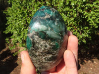 Polished Rare Emerald In Matrix Standing Free Forms  x 3 From Sandawana, Zimbabwe - Toprock Gemstones and Minerals 