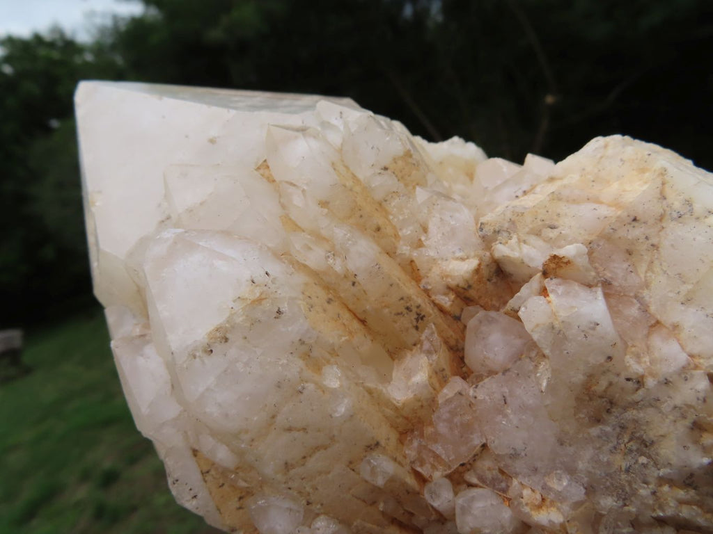 Natural Classic Large Pineapple Ananas Quartz Selected Crystals x 3 From Antsirabe, Madagascar - TopRock