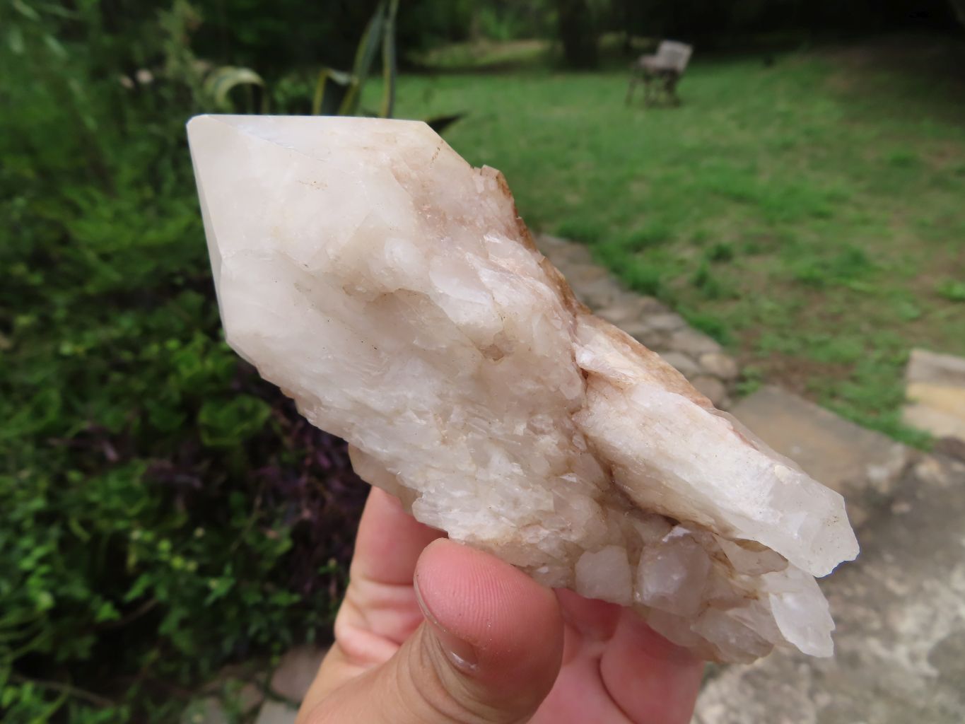 Natural Classic Large Pineapple Ananas Quartz Selected Crystals x 3 From Antsirabe, Madagascar - TopRock