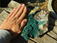 Natural Malachite In Matrix Specimens x 2 From Congo - Toprock Gemstones and Minerals 