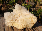 Natural "Cathedral Window" Candle Quartz Formations  x 3 From Madagascar - Toprock Gemstones and Minerals 