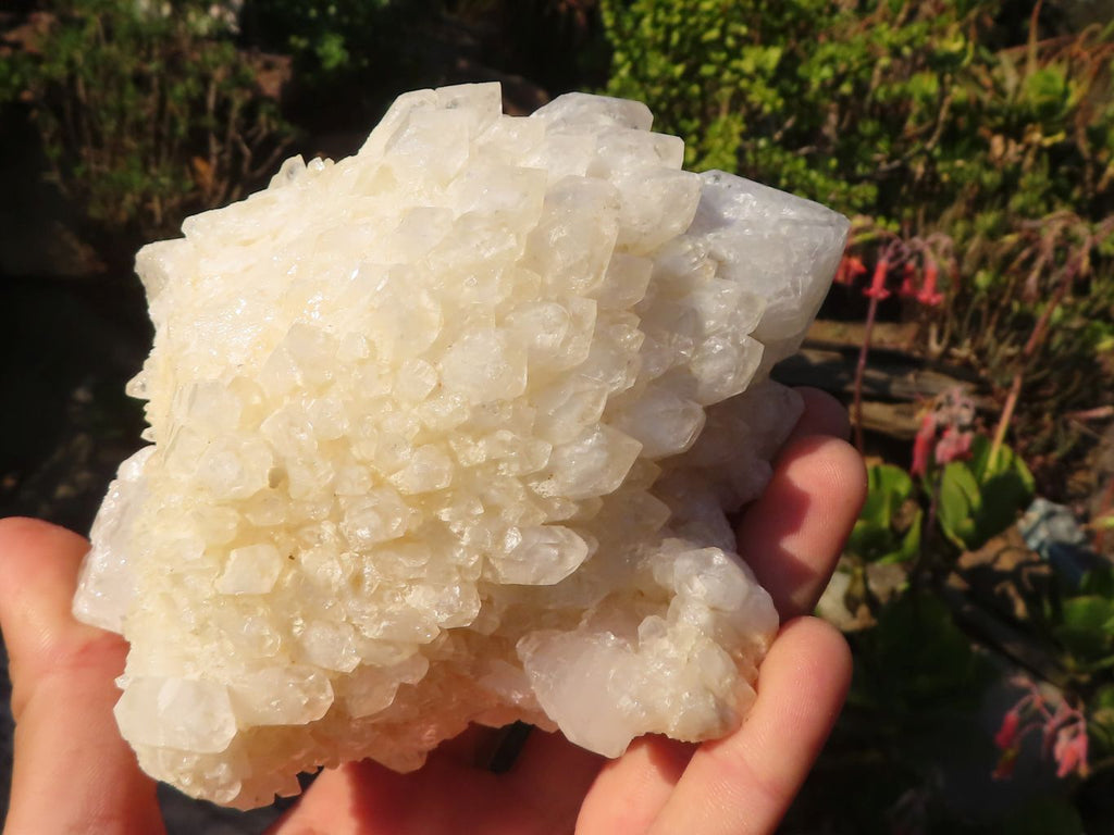 Natural "Cathedral Window" Candle Quartz Formations  x 3 From Madagascar - Toprock Gemstones and Minerals 