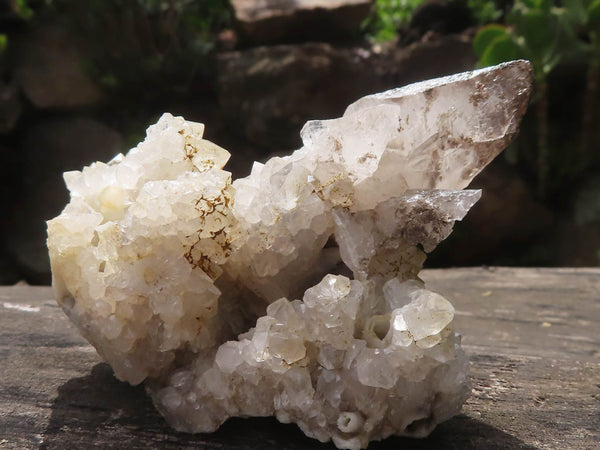 Natural Drusi Quartz Coated Calcite Pseudomorph Specimens  x 6 From Alberts Mountain, Lesotho - TopRock