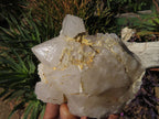 Natural Cascading Quartz Clusters With Cathedral Window Faces x 4 From Ambatfinhandrana, Madagascar - TopRock
