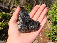 Natural Schorl Black Tourmaline Specimens x 6 From Erongo, Namibia