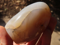 Polished Agate Standing Free Forms x 6 From West Coast, Madagascar - Toprock Gemstones and Minerals 