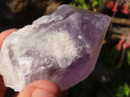 Natural Single Jacaranda Amethyst Crystals x 12 From Zambia - Toprock Gemstones and Minerals 