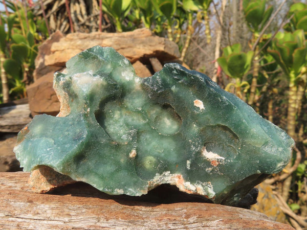 Natural Groovy Naturally Etched Semi Crystalline Mtorolite Specimens x 2 From Mutorashanga, Zimbabwe - TopRock