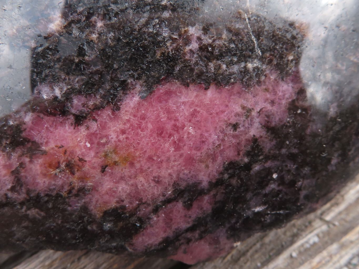 Polished Semi Polished Rhodonite Free Forms  x 4 From Madagascar - TopRock