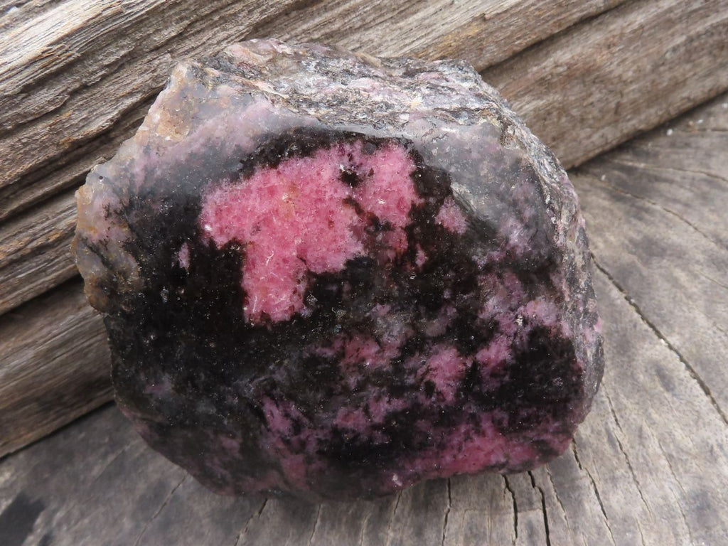 Polished Semi Polished Rhodonite Free Forms  x 4 From Madagascar - TopRock