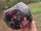 Polished Semi Polished Rhodonite Free Forms  x 4 From Madagascar - TopRock