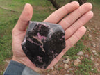 Polished Semi Polished Rhodonite Free Forms  x 4 From Madagascar - TopRock