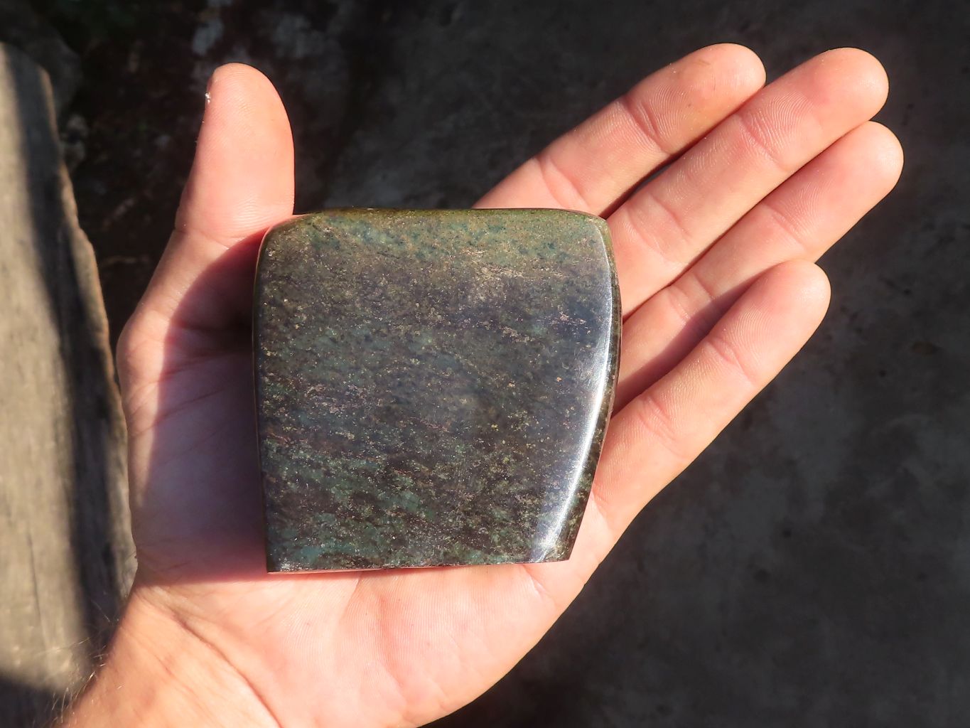 Polished  Fluorescent Ruby Corundum In Chrome Verdite Free Forms x 4 From Zimbabwe - Toprock Gemstones and Minerals 