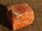 Natural New Sunset Orange Calcite Specimens x 12 From Spitzkop, Namibia - Toprock Gemstones and Minerals 