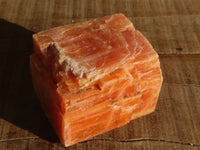 Natural New Sunset Orange Calcite Specimens x 12 From Spitzkop, Namibia - Toprock Gemstones and Minerals 