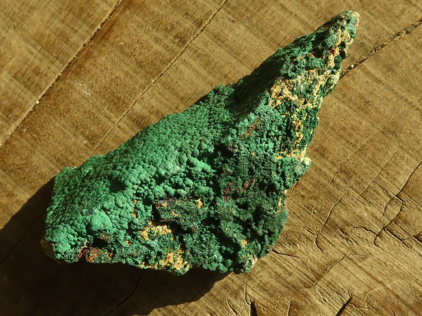 Natural Crystalline Malachite Specimens  x 6 From Congo - Toprock Gemstones and Minerals 