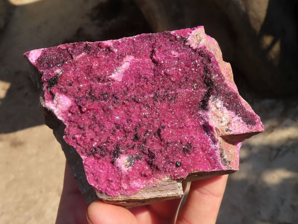 Natural Pink Salrose Cobaltion Dolomite Specimens  x 4 From Kakanda, Congo