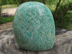 Polished Blue Amazonite Standing Free Forms  x 6 From Zimbabwe - TopRock