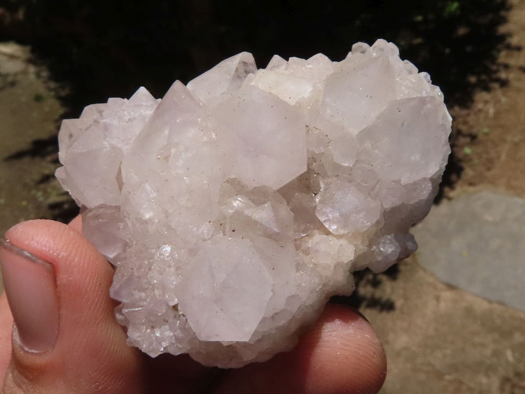 Natural Mixed Spirit Quartz Clusters  x 12 From Boekenhouthoek, South Africa - TopRock