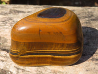 Polished Golden Tigers Eye Free Forms x 6 From Prieska, South Africa