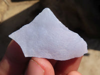 Natural Etched Blue Chalcedony Specimens  x 70 From Nsanje, Malawi - Toprock Gemstones and Minerals 