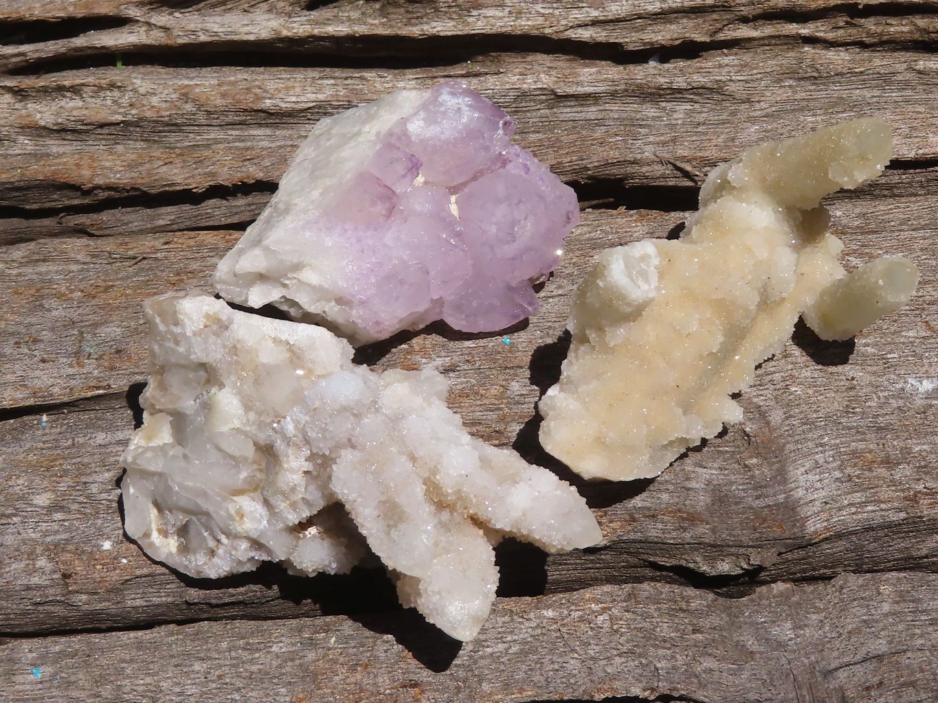 Natural Mixed Selection Of Mini Spirit Quartz Clusters  x 35 From Boekenhouthoek, South Africa - TopRock