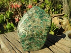 Polished Rare Emerald In Matrix Standing Free Form x 1 From Sandawana, Zimbabwe - Toprock Gemstones and Minerals 