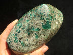 Polished Rare Emerald In Matrix Standing Free Form x 1 From Sandawana, Zimbabwe - Toprock Gemstones and Minerals 