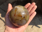 Polished Agate Spheres x 2 From Madagascar - Toprock Gemstones and Minerals 