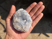 Natural Blue Celestite Crystal Specimens  x 6 From Sakoany, Madagascar - Toprock Gemstones and Minerals 