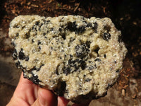 Natural Schorl Black Tourmaline With Vermiculite Specimens X 3 From Erongo, Namibia - Toprock Gemstones and Minerals 