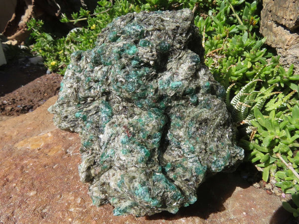 Natural Emeralds In Matrix x 2 From Sandawana, Zimbabwe - TopRock