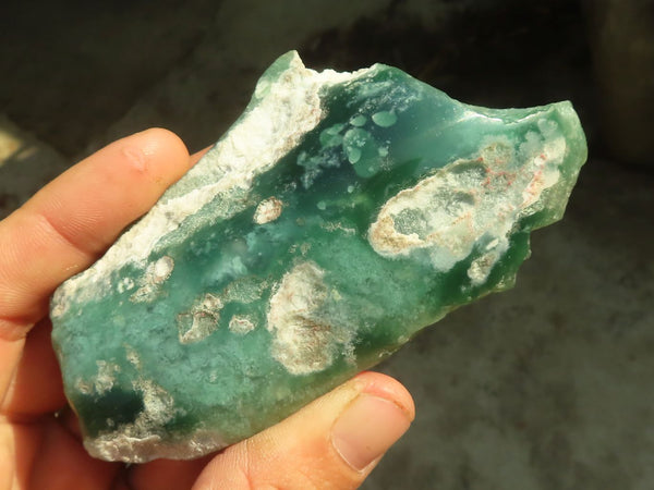 Polished One Side Polished Emerald Mtorolite Plates  x 7 From Zimbabwe - Toprock Gemstones and Minerals 