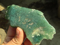 Polished One Side Polished Emerald Mtorolite Plates  x 7 From Zimbabwe - Toprock Gemstones and Minerals 