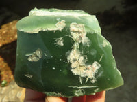 Polished One Side Polished Emerald Mtorolite Plates  x 7 From Zimbabwe - Toprock Gemstones and Minerals 