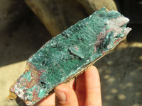 Natural Drusy Coated Chrysocolla & Malachite Dolomite Specimens x 4 From Likasi, Congo - Toprock Gemstones and Minerals 