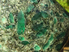Polished Rare Emerald In Matrix Standing Free Form x 1 From Sandawana, Zimbabwe - Toprock Gemstones and Minerals 