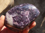 Polished  Purple Lepidolite Free Forms  x 4 From Zimbabwe - Toprock Gemstones and Minerals 