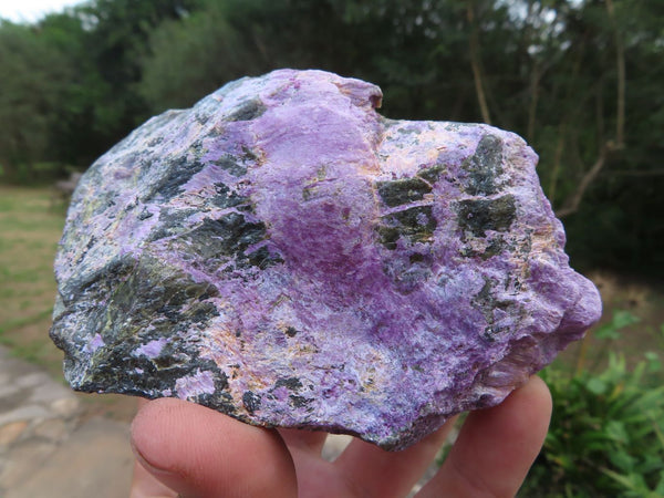 Natural Stichtite With Green Serpentine Large Specimens x 5 From Barberton, South Africa - TopRock